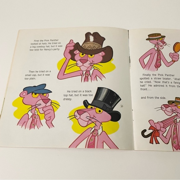 The Pink Panther and the Fancy Party Book A Golden Look Look Book - Picture 15 of 16